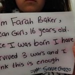 Farah Baker: Ho 16 anni e vivo a Gaza. Potrei morire questa notte
