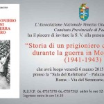 Aulo Crisma: Storia di un prigioniero degli italiani durante la guerra in Montenegro