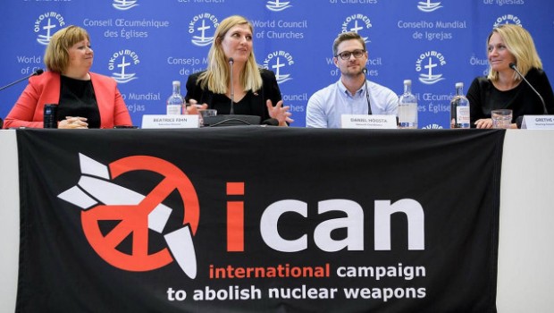 Mario Agostinelli e Luigi Mosca: Il Premio Nobel per la Pace 2017 attribuito a ICAN (International Campaign to Abolish Nuclear Weapons)