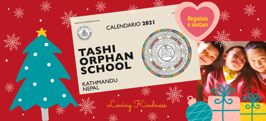E' disponibile il Calendario solidale 2021 della Associazione Culturale Tibetana