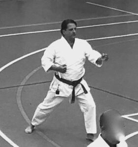 Alberto Cini è cintura nera di karate